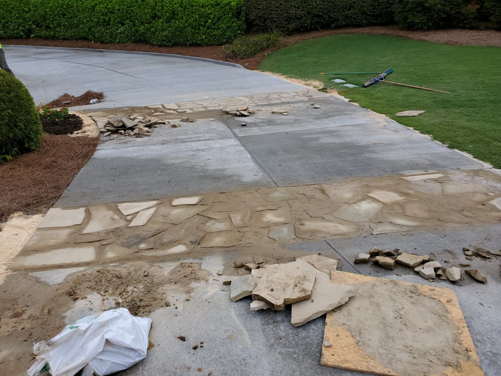 Landscape & Hardscape work by JAM
